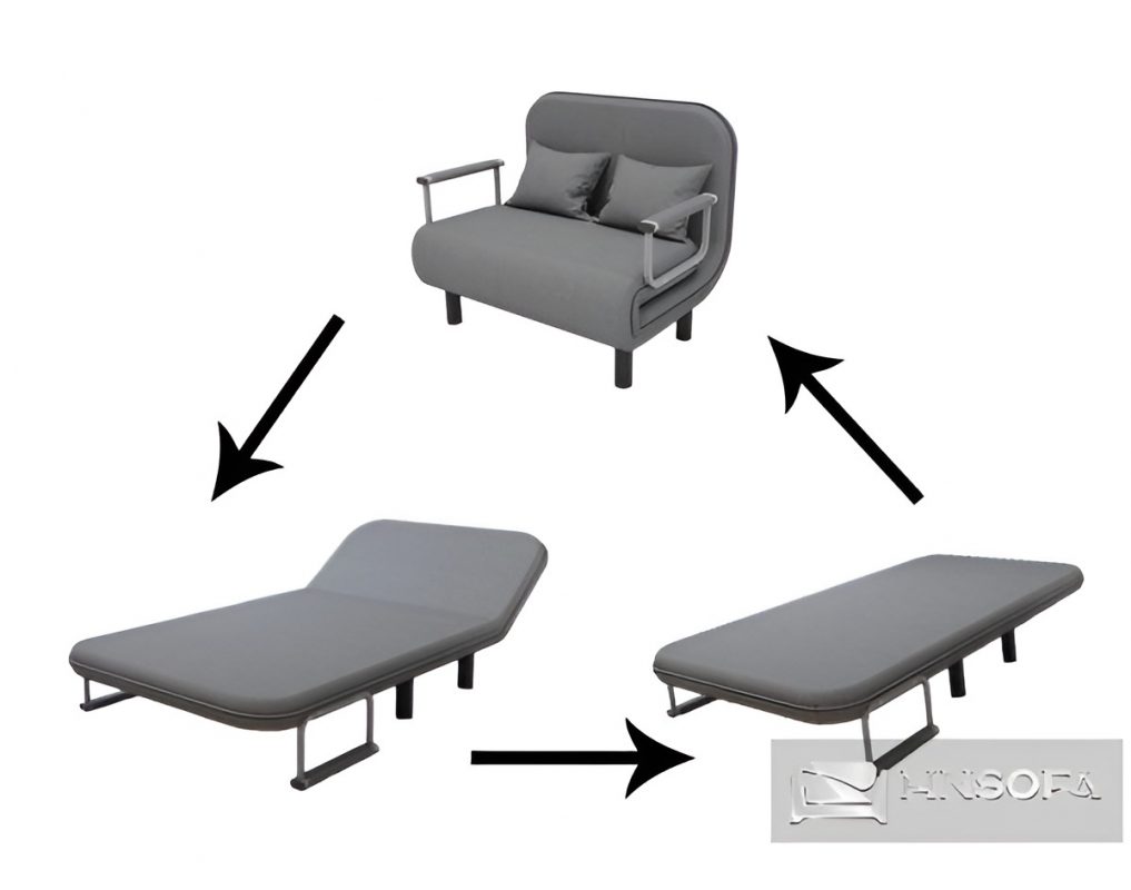 Giường sofa bed 1m HNS221