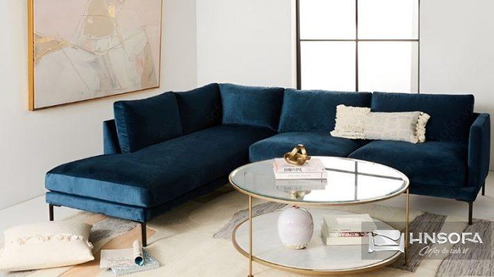 Tổng hợp những mẫu sofa vải nhung hot nhất hiện nay