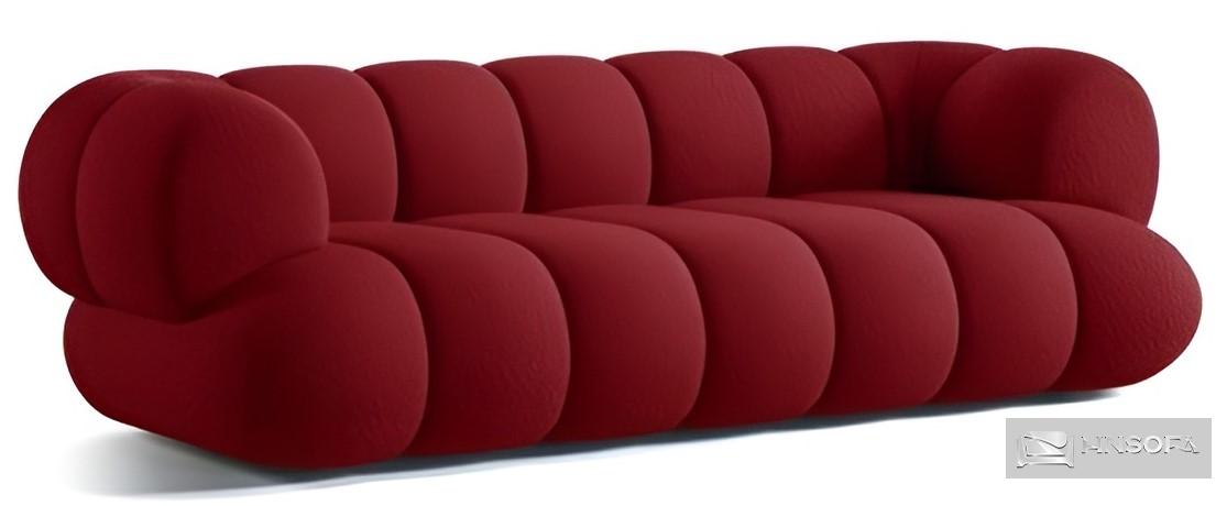 Sofa văng HNS179 bọc nỉ Hàn Quốc cao cấp