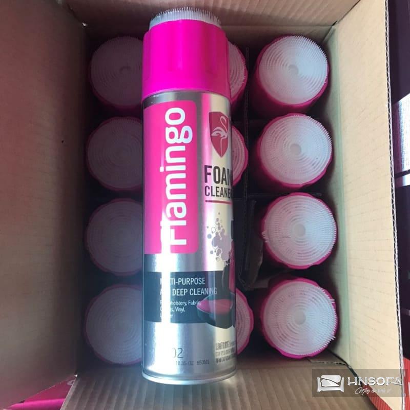 Chai xịt bọt làm sạch ghế sofa Flamingo F002 nổi tiếng toàn cầu
