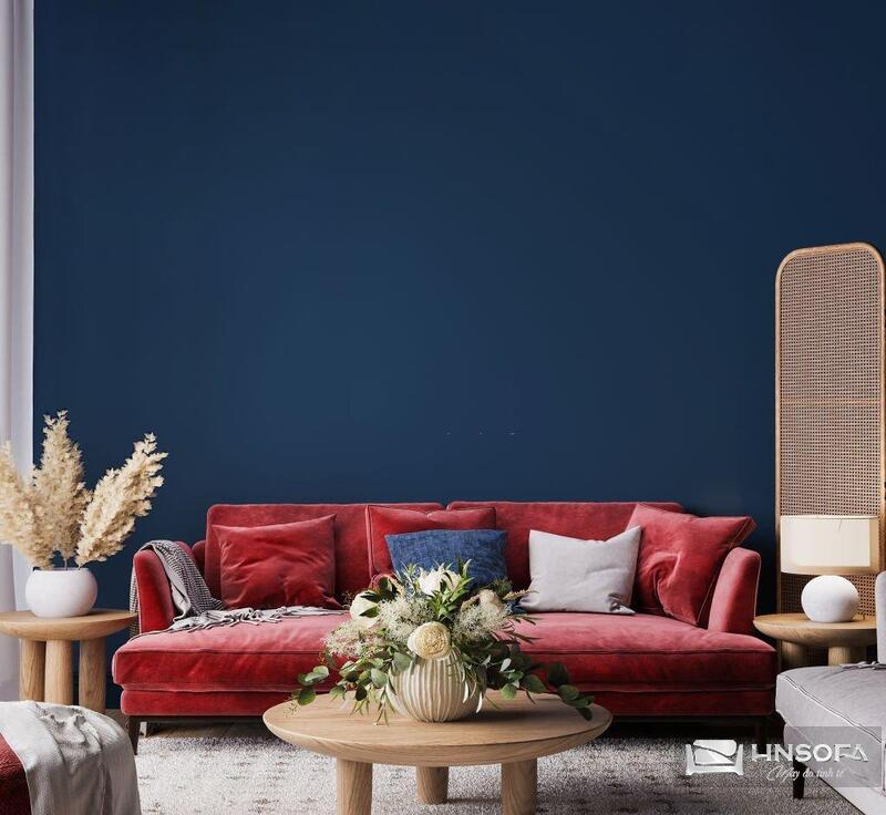 Bật mí cách chọn màu ghế sofa hợp mệnh, mang tài lộc 15 Chọn sofa màu đỏ cho gia chủ mệnh Hỏa