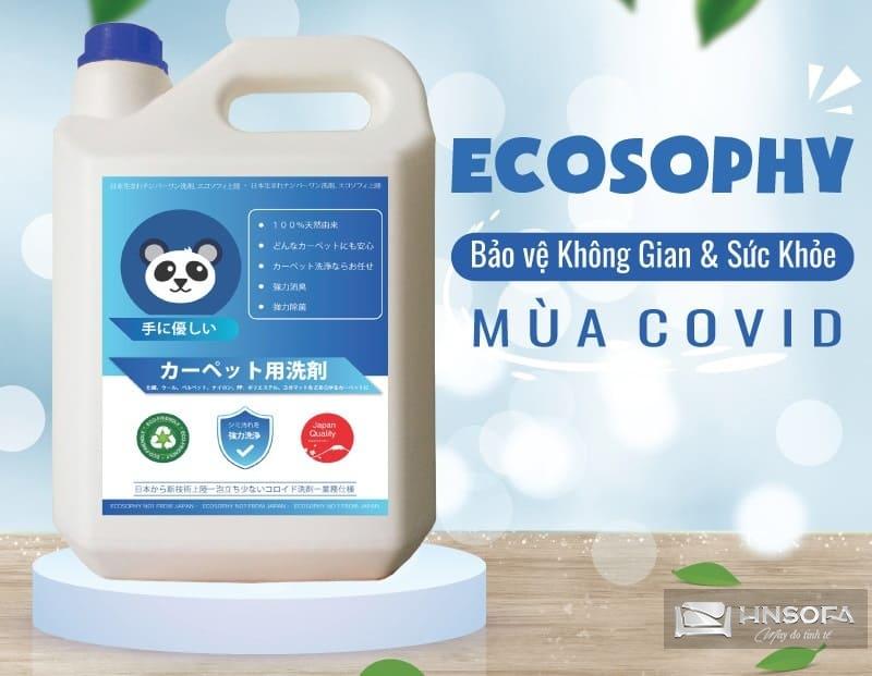 Ecosophy đứng đầu trong danh sách các dung dịch vệ sinh cho ghế sofa