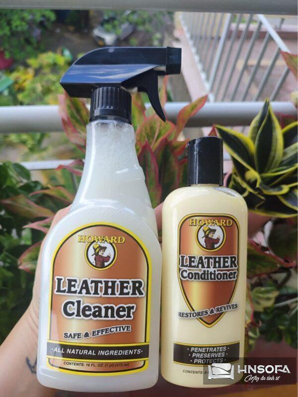 dung dịch vệ sinh ghế sofa da Howard Leather Cleaner là sản phẩm của thương hiệu HOWARD