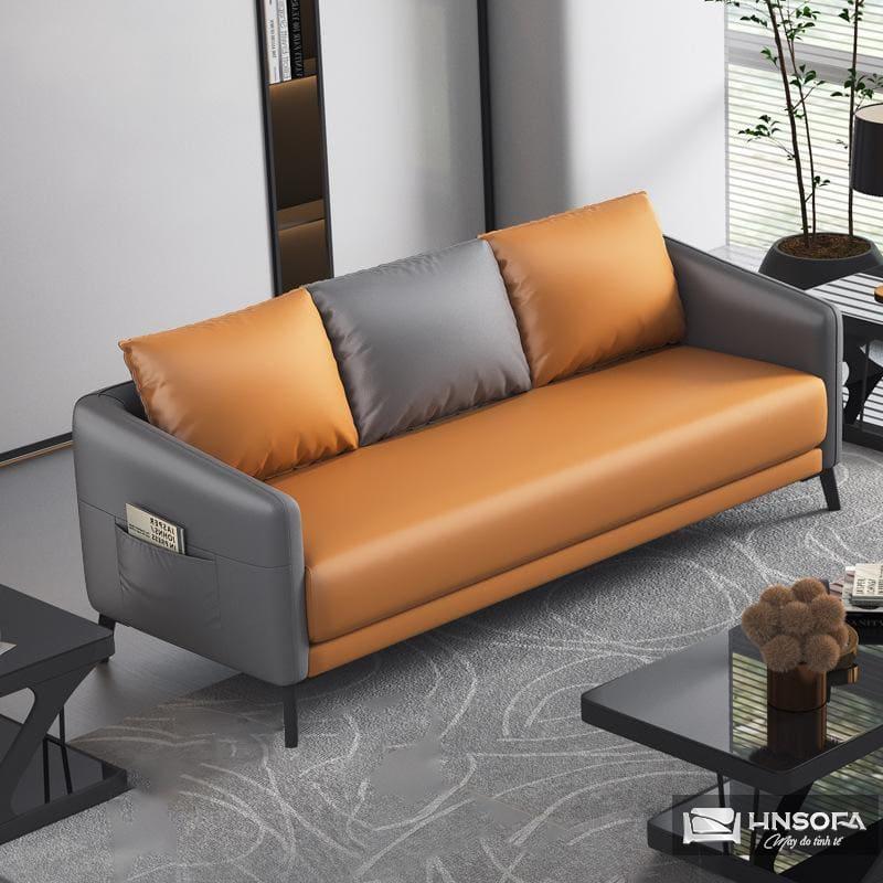 Mẫu sofa văng bọc da Malaysia hiện đại