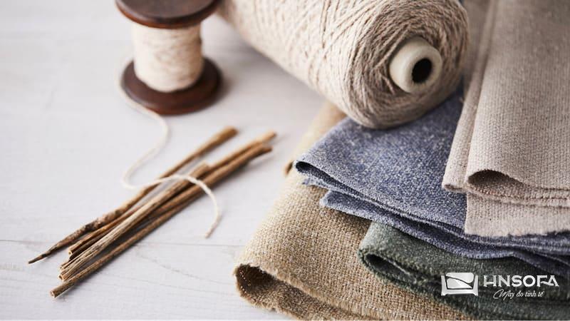 Vải sợi Hemp bọc Sofa 
