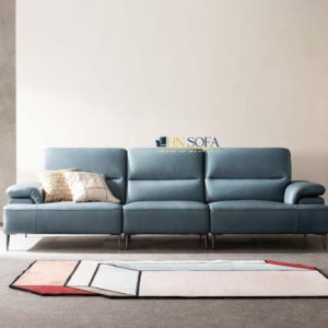 Alternative view of Không gian tiện nghi cùng sofa văng da bò Ý HNS92