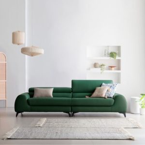 Sofa văng 2 chỗ da Hàn cao cấp HNS09