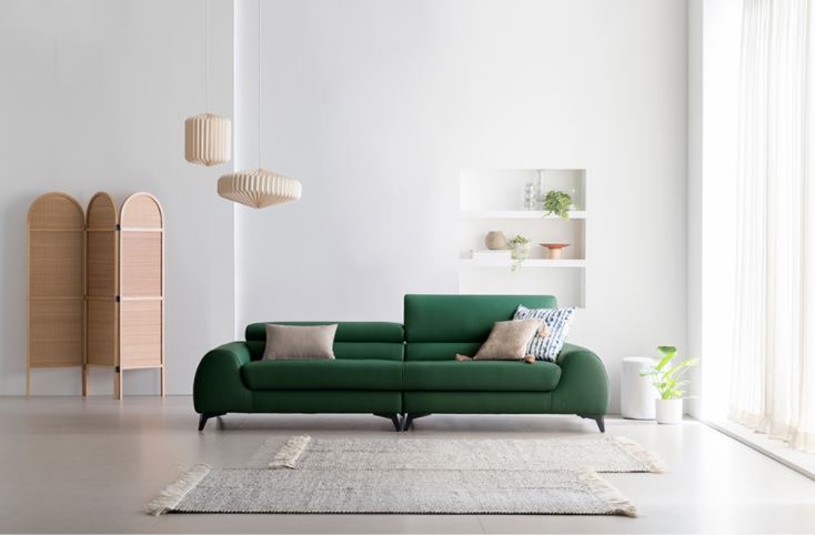 Sofa Da Hiện Đại HNS09