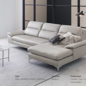 Mẫu sofa da Microfiber cao cấp HNS10