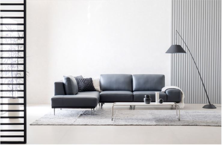Mẫu ghế sofa da góc L HNS15 trẻ trung và sang trọng cuốn hút! - Ảnh 2