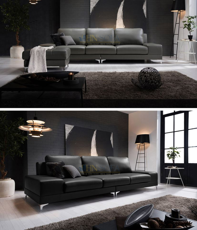 Sofa văng bọc nỉ HNSN06 thiết kế gọn gàng với màu xanh dịu nhẹ - Ảnh 5