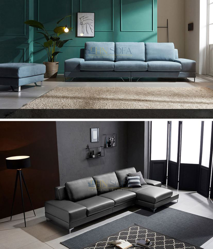 Sofa văng nỉ 3 chỗ ngồi HNSN06