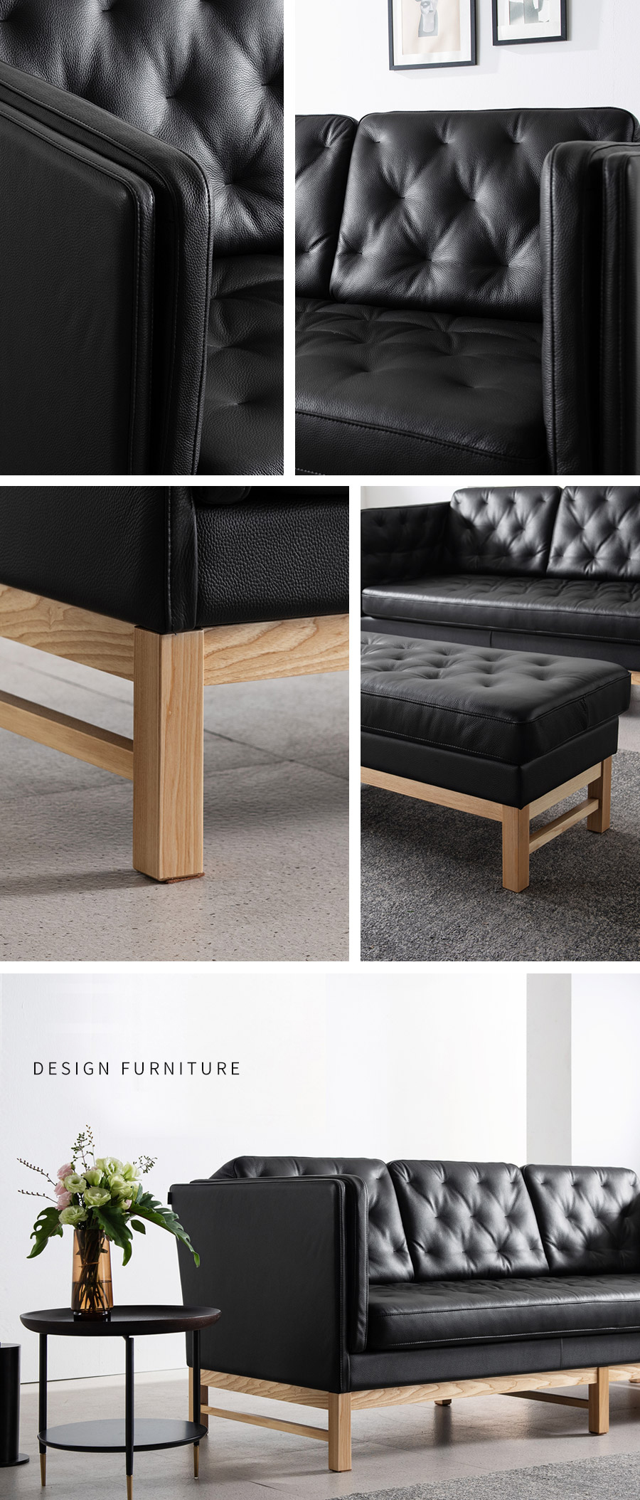 Mẫu sofa văng tân cổ điển sang trọng HNS44 - Ảnh 3