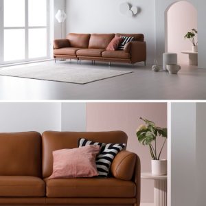 Alternative view of Mẫu sofa Microfiber hiện đại HNS08