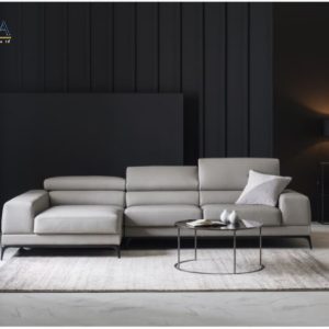 Alternative view of Sofa góc L hiện đại da Microfiber HNS21
