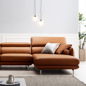 Alternative view of Sang trọng và thời thượng cùng Sofa L giả da Hàn Quốc HNS70