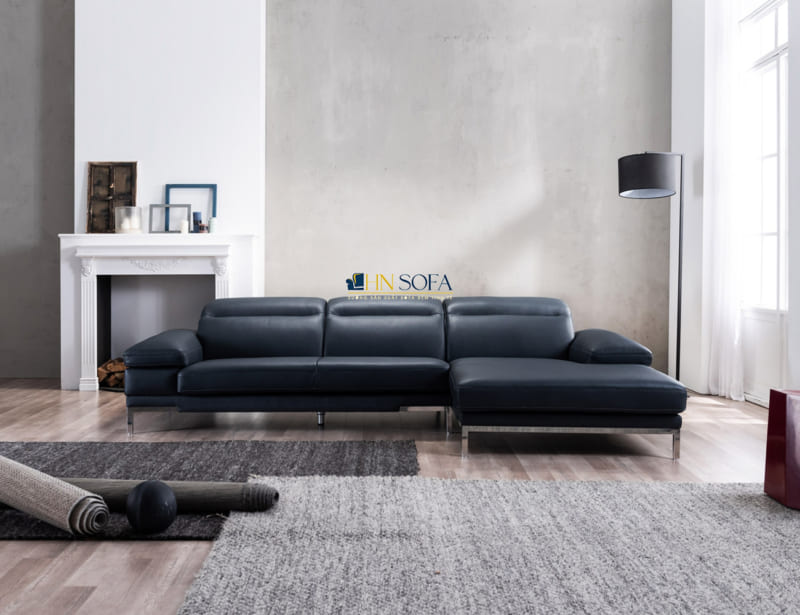 Sofa góc L giả da Nhật Bản HNS86 - Món quà độc đáo dành cho gia đình bạn! - Ảnh 5