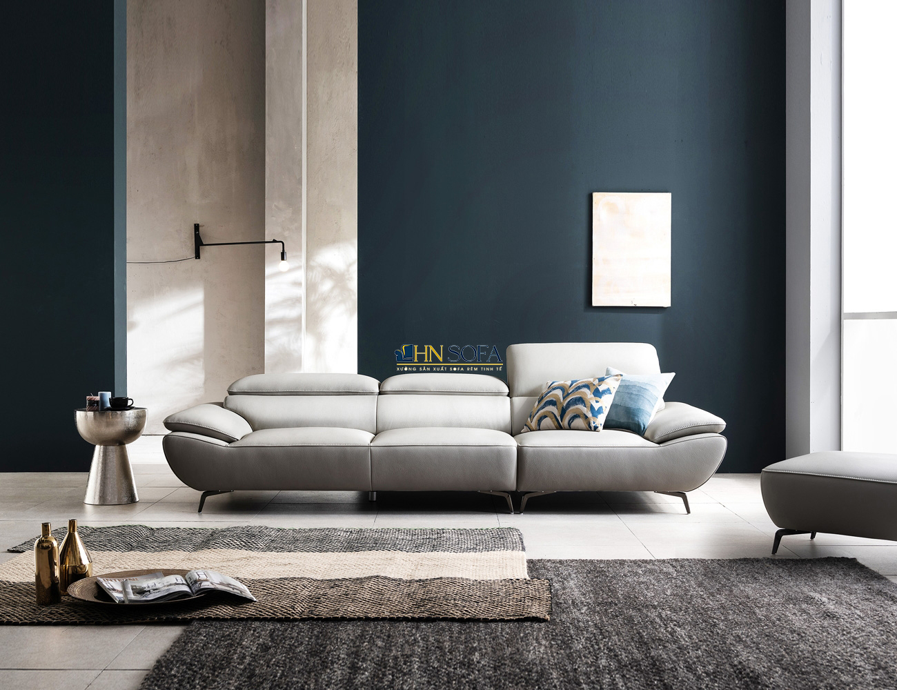 Sofa văng da Hàn HNS89 - Điểm nhấn sang trọng cho không gian! - Ảnh 5