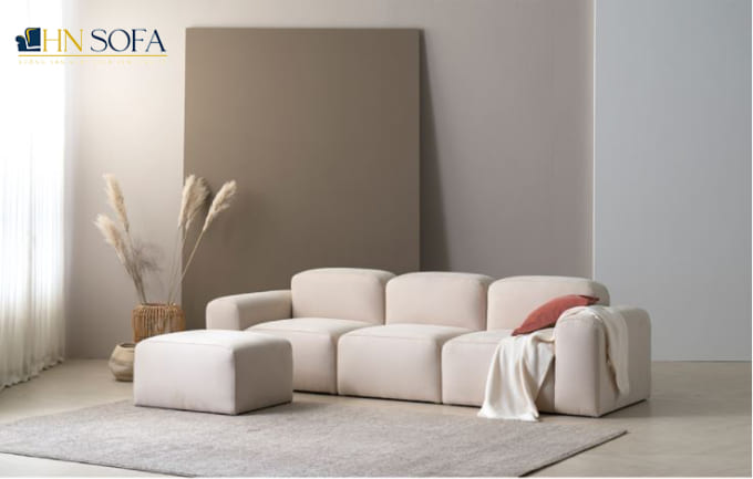 Sofa bọc nỉ HNSN01 sang trọng theo phong cách Ý - Ảnh 9