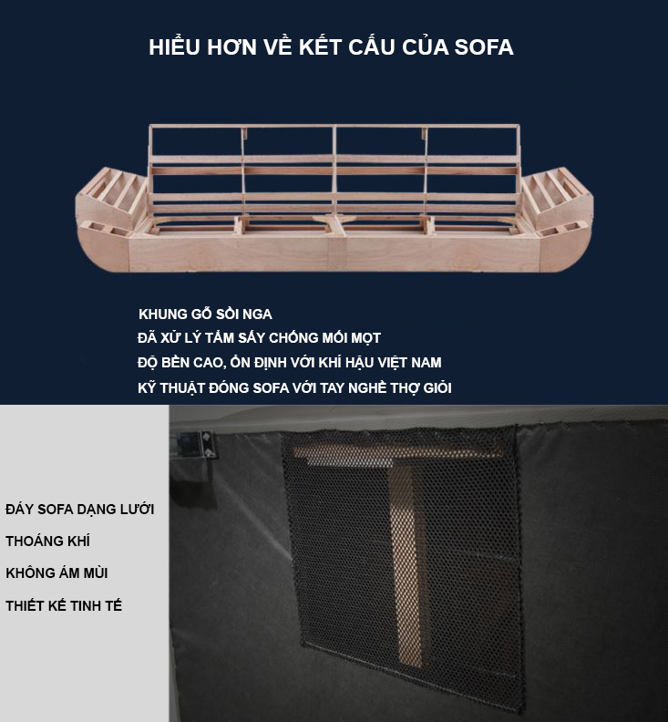 Mẫu ghế sofa da góc L HNS15 trẻ trung và sang trọng cuốn hút! - Ảnh 13