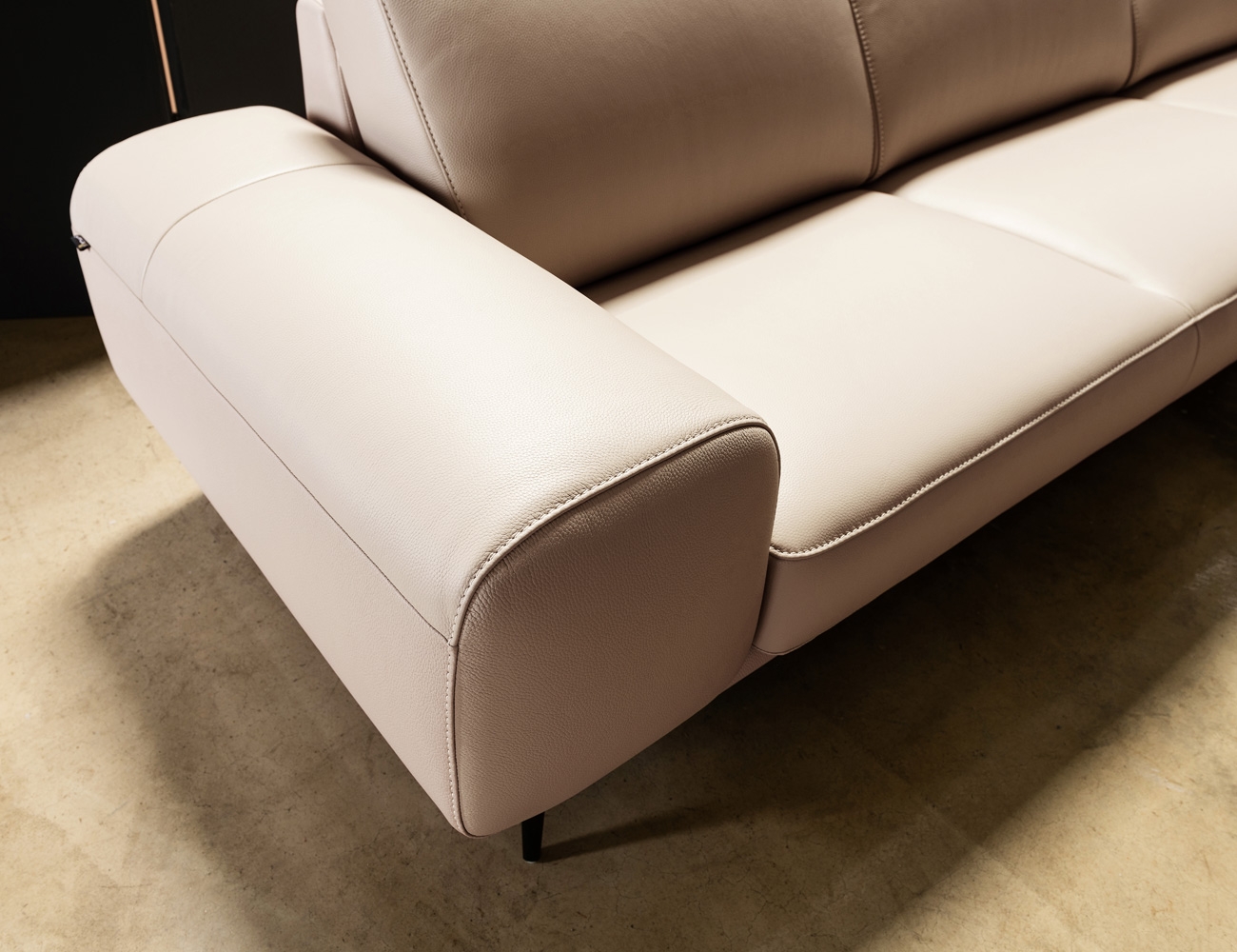 Sofa văng da Hàn Quốc HNS93 - Chất lượng và đẳng cấp - Ảnh 4