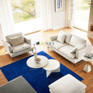 Alternative view of Mẫu sofa bộ da Microfiber HNS30