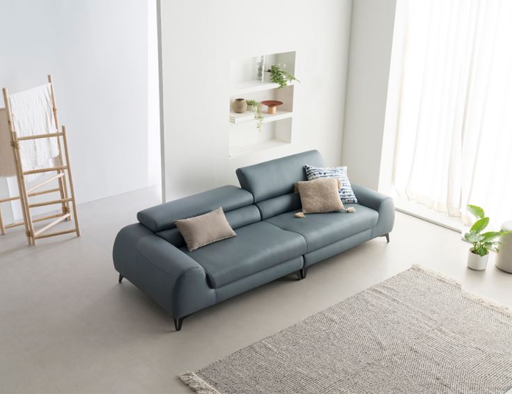 Sofa Da Hiện Đại HNS09