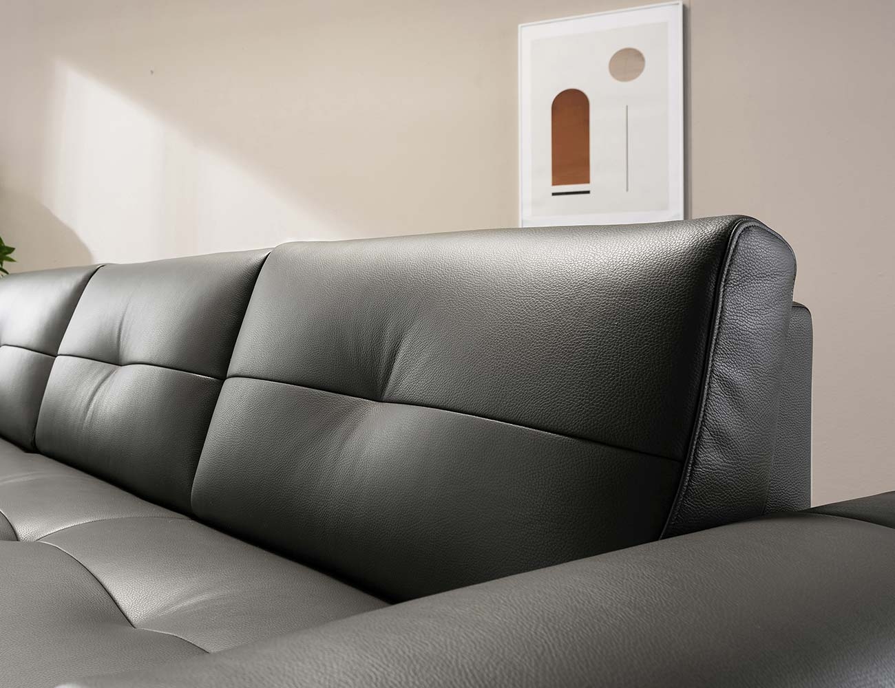 Sofa văng 3 chỗ HNS66 thiết kế sang trọng, êm ái - Ảnh 9