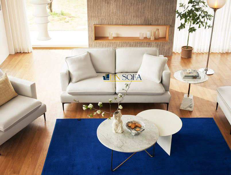 Mẫu sofa bộ da Microfiber HNS30 - Ảnh 4