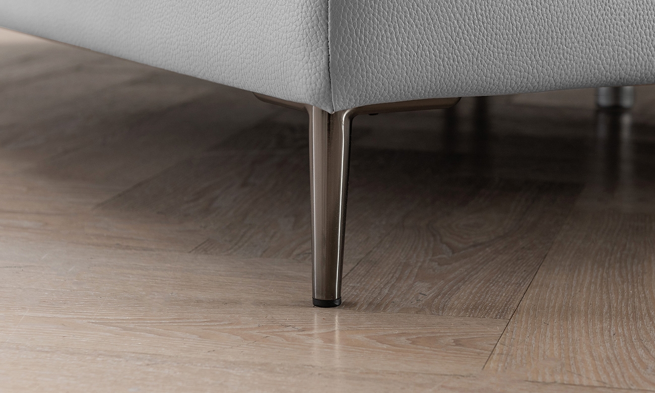 Mẫu sofa góc L hiện đại bọc da HNS58 - Ảnh 6