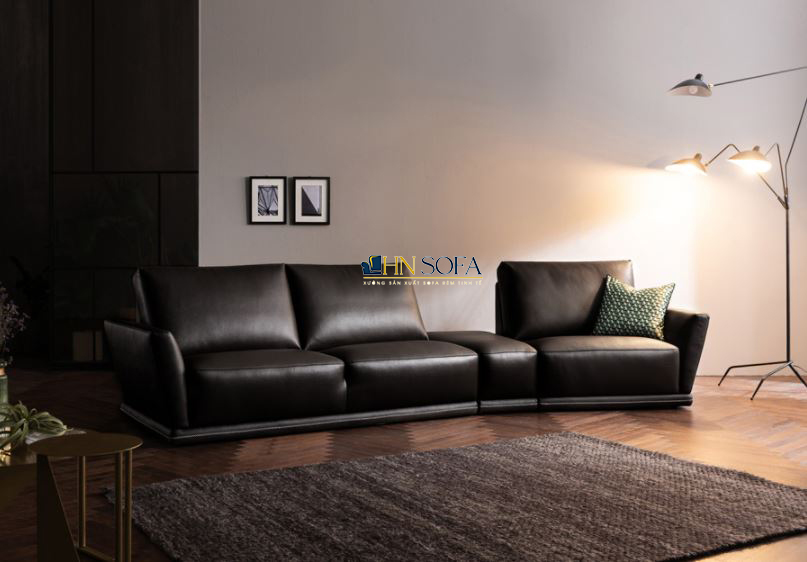 Sofa văng da bò tiếp xúc Brazil HNS73 ấn tượng từ chất lượng