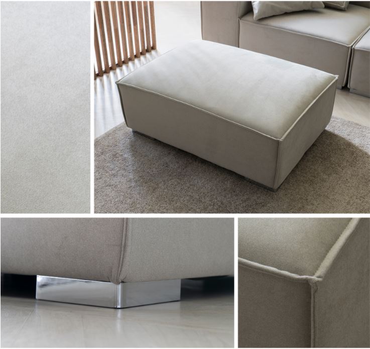 Sofa văng nỉ hiện đại HNSN03 thiết kế linh hoạt mọi không gian - Ảnh 7