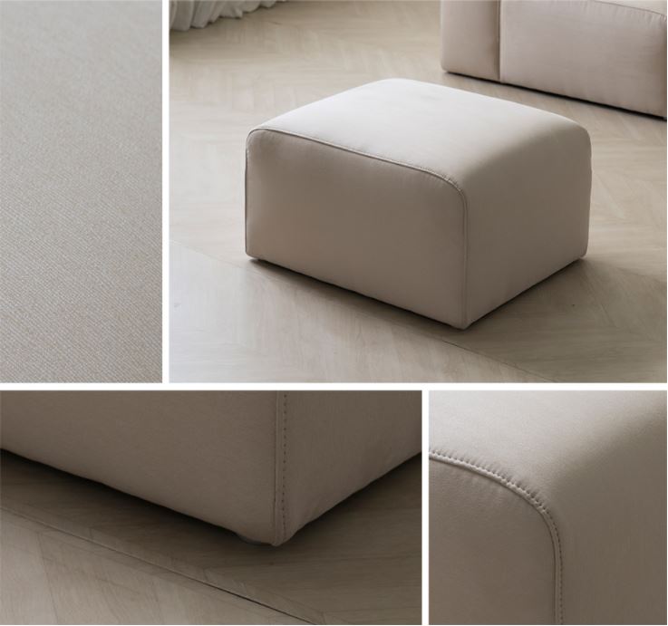 Sofa bọc nỉ HNSN01 sang trọng theo phong cách Ý - Ảnh 6
