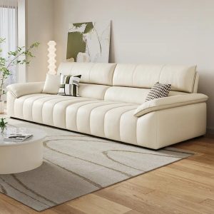 Alternative view of Sofa văng HNS163. Êm ái, bọc da Pcarola Ý