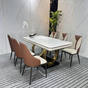 Bộ bàn ghế ăn Nhập Khẩu HN-BA17