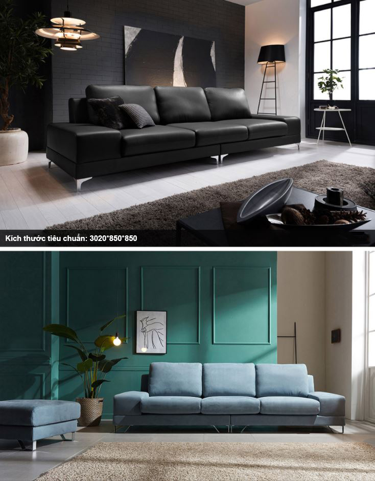 Sofa da Ý Văng cao cấp HNS05 Đẳng Cấp Nhất - Ảnh 3