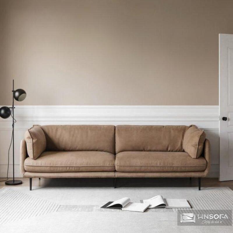 Bày trí sofa văng hiện đại trong phòng khách 10m2