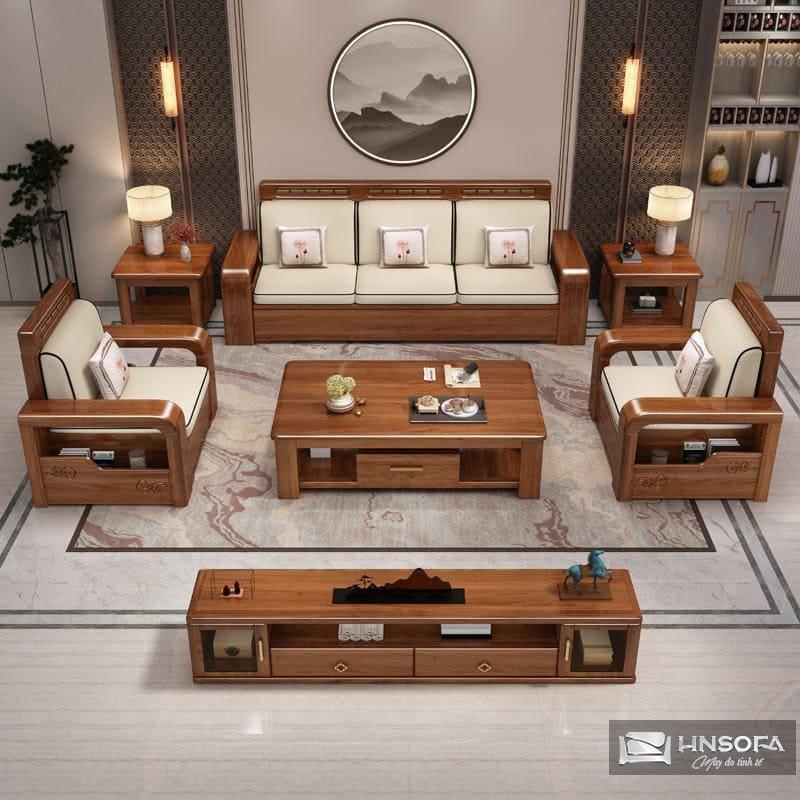 Sofa gỗ là sự lựa chọn phổ biến của nhiều người tiêu dùng tại thị trường Việt Nam