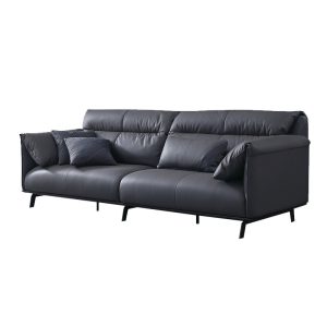 Alternative view of Sofa văng da bò Ý HNS156 thời thượng