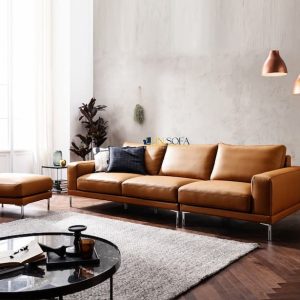 Sofa văng da bò Ý HNS88 - Cho cuộc sống tiện nghi và phong cách