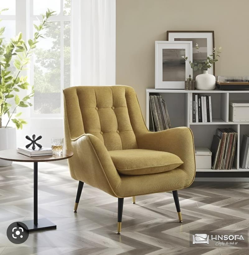Ghế sofa đơn SFĐ08 cho người già thư giãn đọc sách