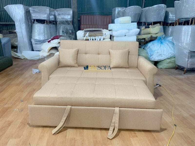 ghế sofa gỗ kéo ra thành giường 4