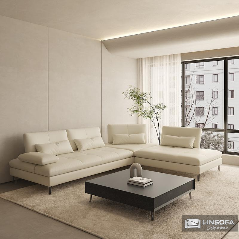 Ghế sofa góc chữ L vừa tiện dụng vừa hiện đại 