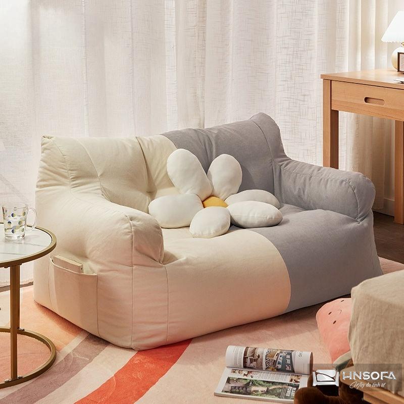 Ghế sofa mini không chỉ là một nơi thoải mái để ngồi mà còn giúp tiết kiệm diện tích như một chiếc giường nhỏ