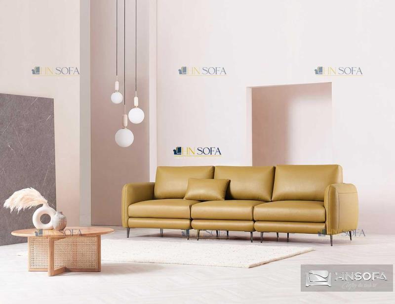 Ghế sofa phòng chờ dáng văng hiện đại HNS133