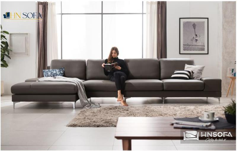 Ghế sofa rạp phim dạng góc bọc da Microfiber HNS18