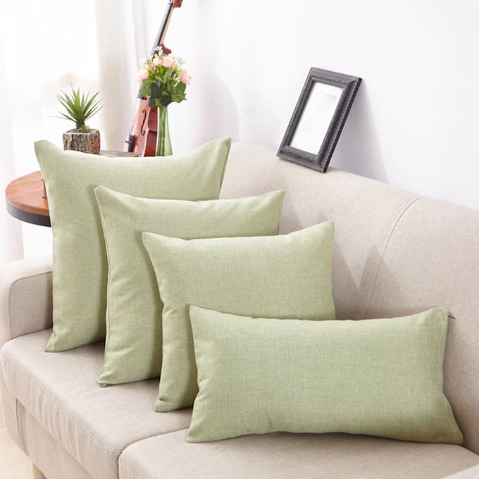 Mẫu gối tựa lưng Sofa bộ nhiều kích thước