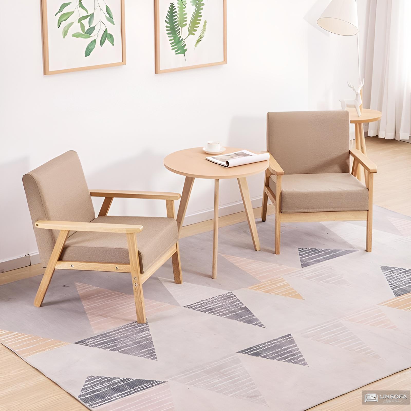 Hạn chế va chạm mạnh hoặc đặt trọng lực lớn lên sofa gỗ