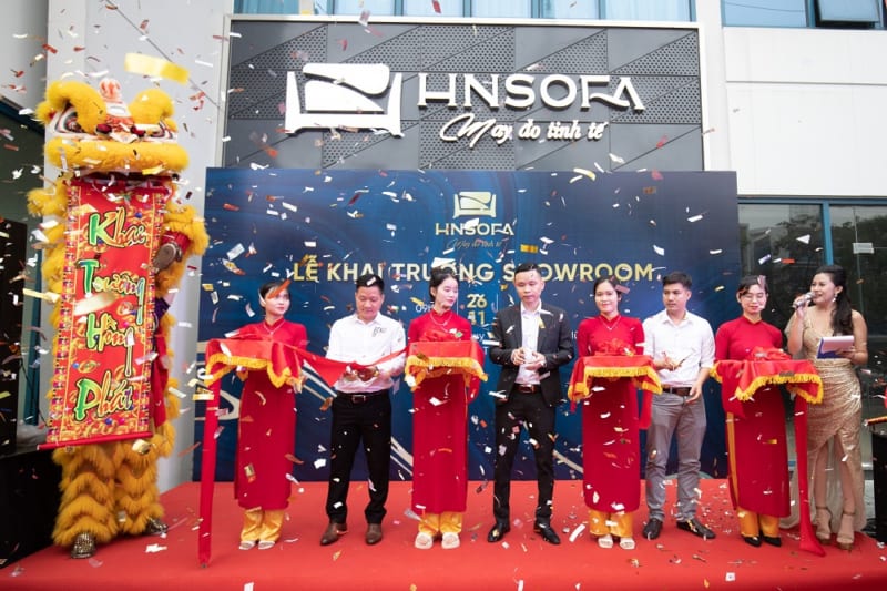 Lễ khai trương cơ sở mới Showroom HNSOFA - Sofa may đo tinh tế!
