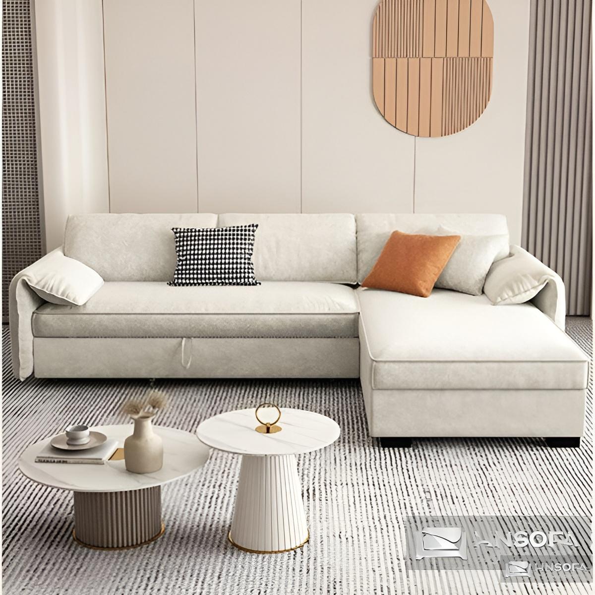 Mẫu sofa giường đa năng phục vụ nhu cầu nghỉ ngơi của gia chủ